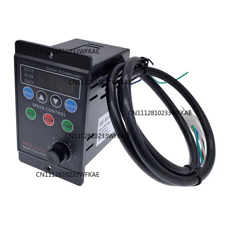 UX-52 400W MCU control multi-function Digital display Motor Speed AC220V Pinpoint Regulator Controller Forward&Backward 50/60hz