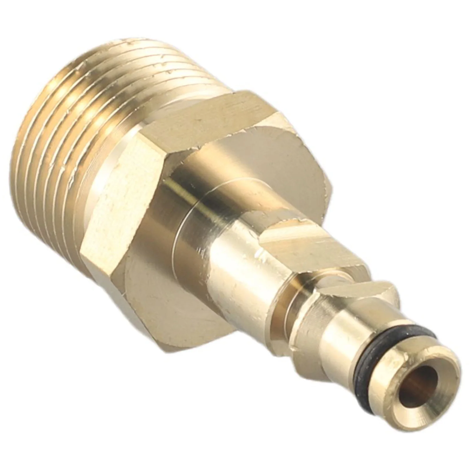 

Outdoor Power Equipment Solid Brass Hose Adapter Hose Quick Connector 220 Bar / 3200 Psin For High Pressure Washer