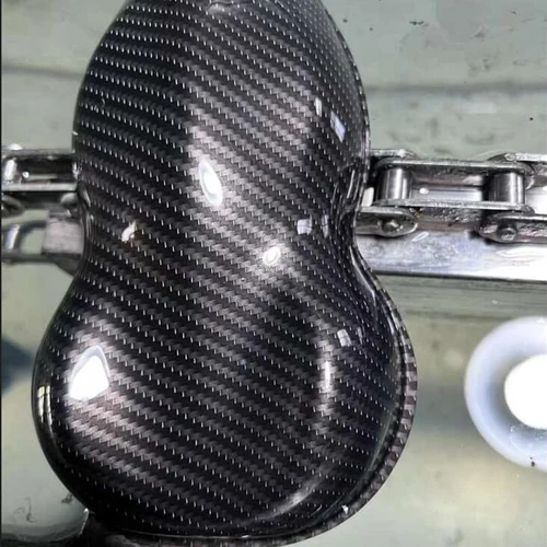 Imagen 1 del producto Película hidrográfica de transferencia de agua de fibra de carbono, 2M/6M/10M/20M de longitud, 50CM de ancho, H136