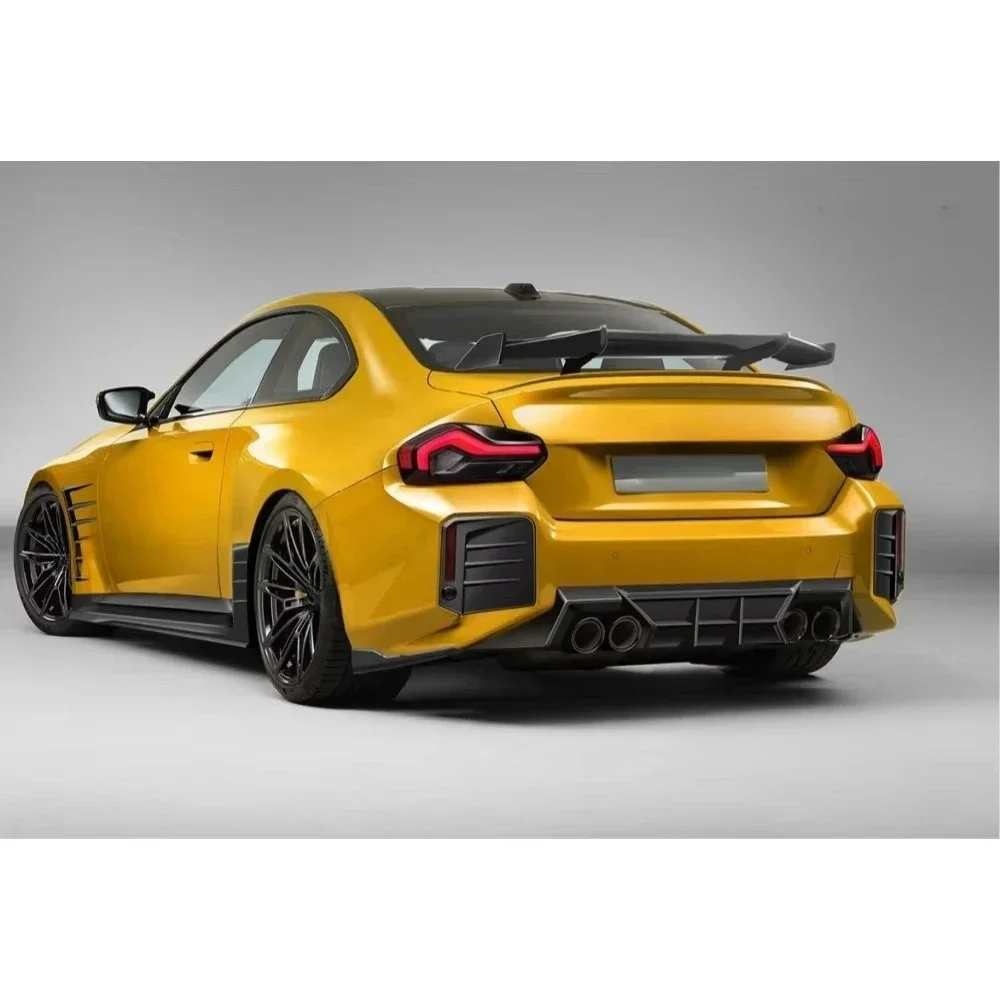 New for Modified AD Style Dry Carbon Fiber Rear Spoiler Wing Luggage Spoiler Wing Suitable for M2 (G87) 6