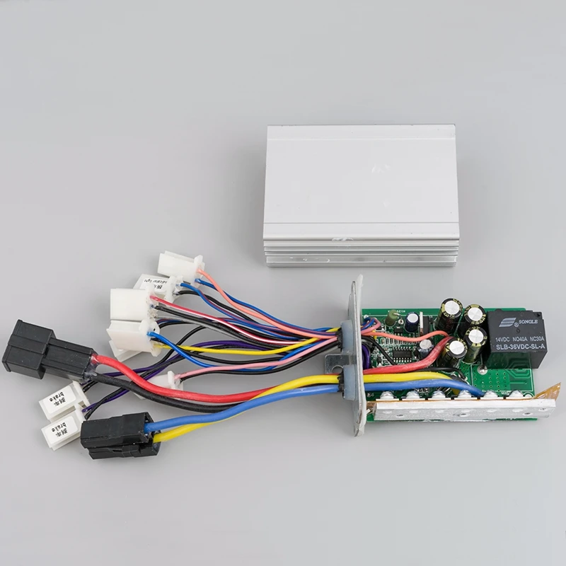Electric Bike Brush Controller 24V/36V/48V 350W/500W/800W/1000W Dual Controller E-bike Scooter Tricycle DC Controller