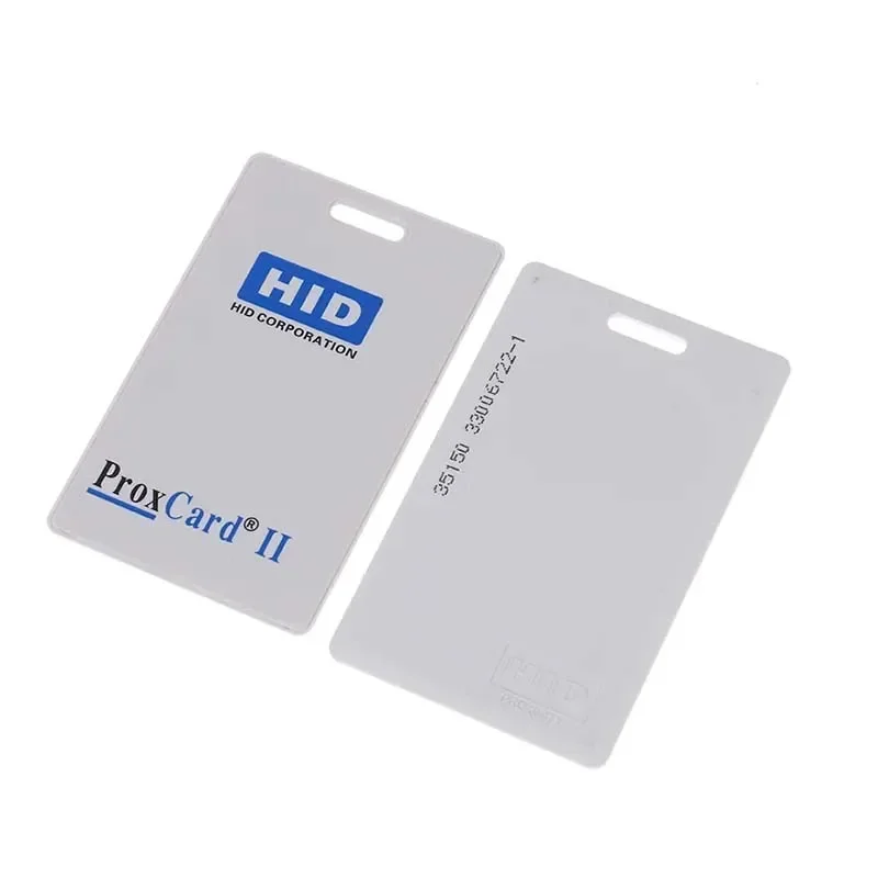 5/10 Pcs 125KHz HID 1326 Clamshell Card Access Control ISOCARDⅡ 26Bit NFC Tag RFID Chip Thin PVC Proximity Card Rewritable