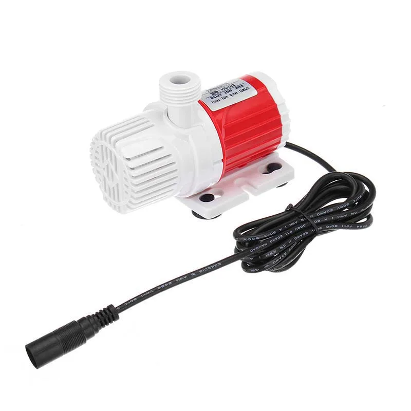Bomba de Água do Controlador Submersível para Aquário Velocidade Ajustável Marine 20w 12v dc 1100l por h