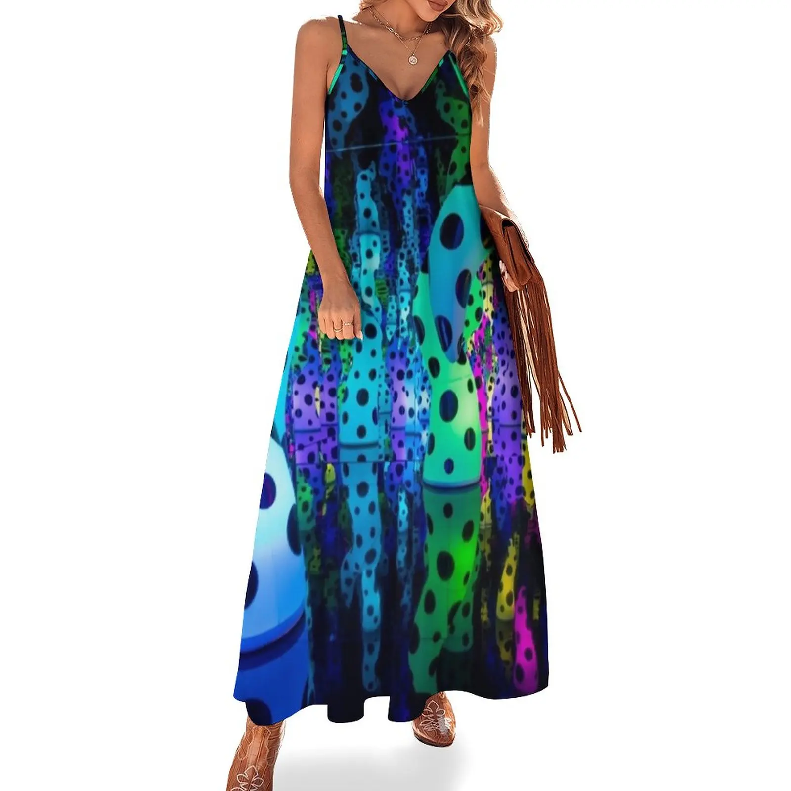 

colorful light Sleeveless Dress party dresses women clothes dresses for official occasions