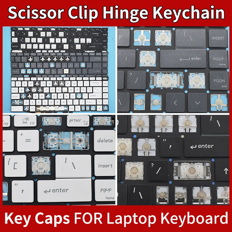 Replacement Keycap Key Cap &Scissor Clip&Hinge For MSI Modern GS66 GE66 GP66 MS-1541 MS-1551 Keyboard KEY & Clips