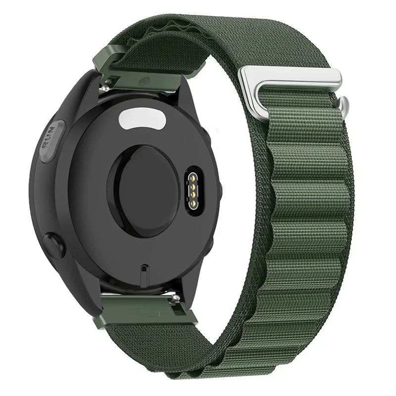 20 mm 22 mm Alpine Loop Nylonband für Garmin Forerunner 265 165 55 965 570 970 Armband Armband Garmin Active6-5/Venu 4/3 Gürtel – Detail 14