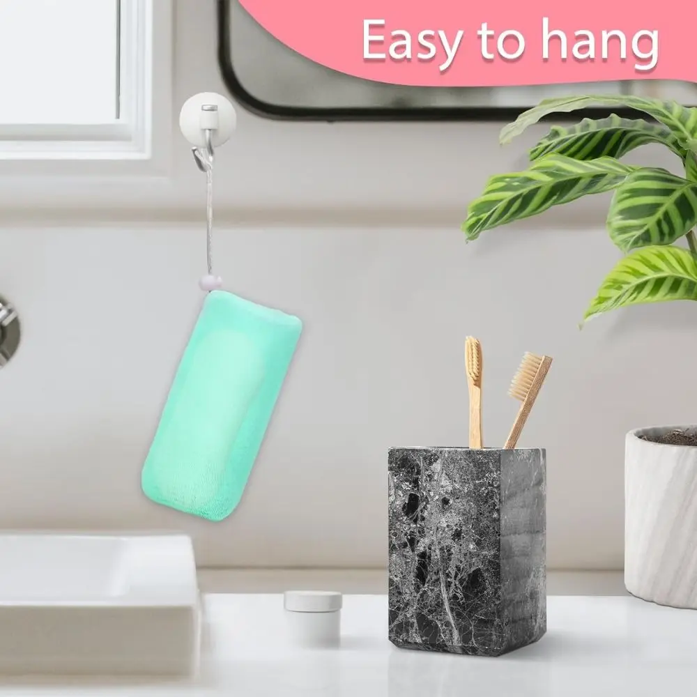 Shower Soap Sack Saver Pouch Soap Bags for Shower Body Facial Cleaning Tool Easy to Hang Exfoliating Mesh Soap Pouch