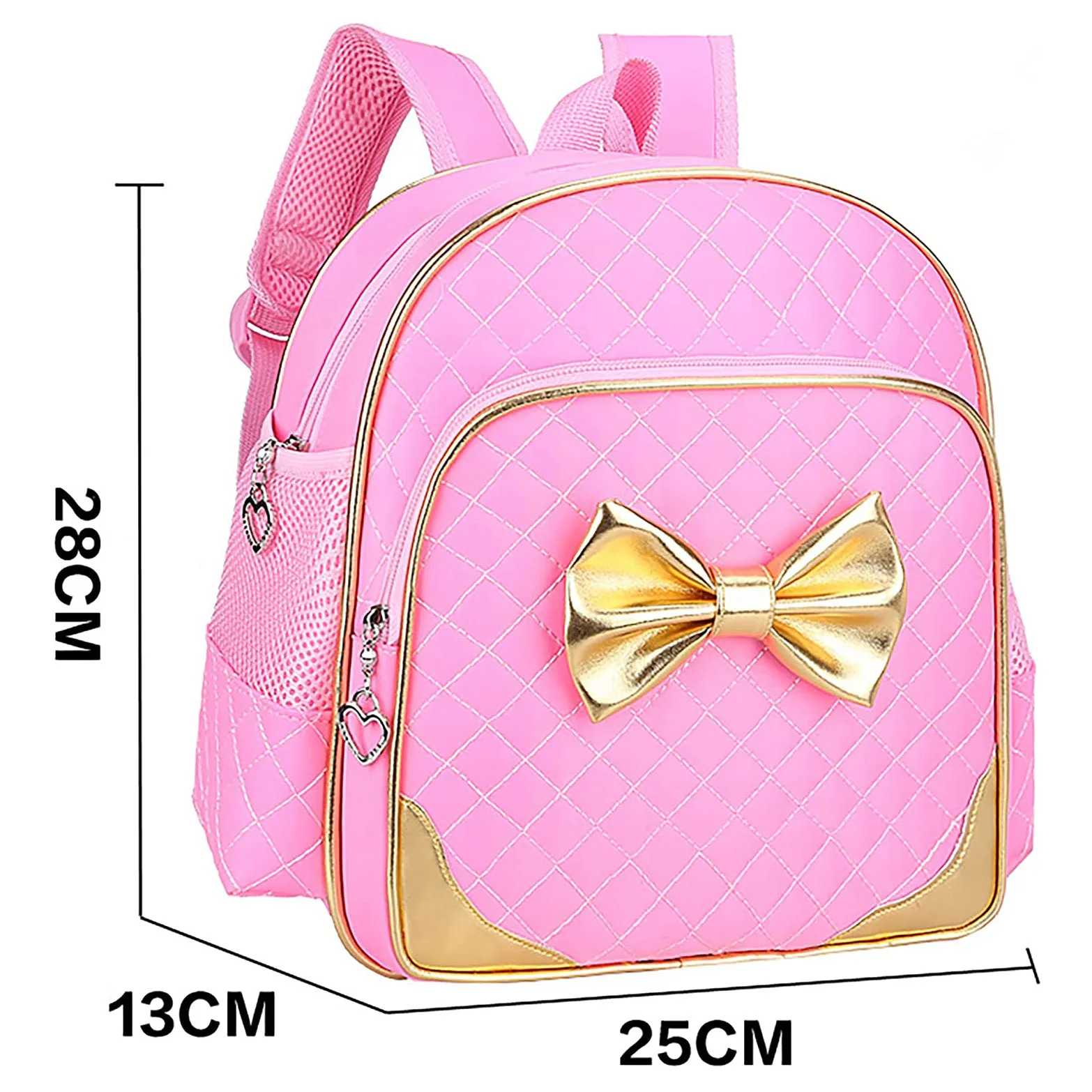 Personalizado bordado pré-escolar saco, jardim de infância crianças mochila, personalizado seu texto, meninas, criança, 11"