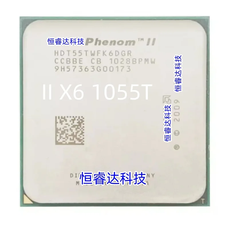 Phenom II X6 1055T 1055 2.8G 125W Six-Core CPU processor HDT55TFBK6DGR Socket AM3