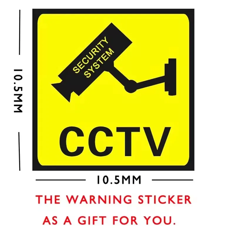 Mini Creative Fake Dome Camera CCTV Camera Power Flash Led Dummy Via AAA Batteries Home Office Auxiliary Security System