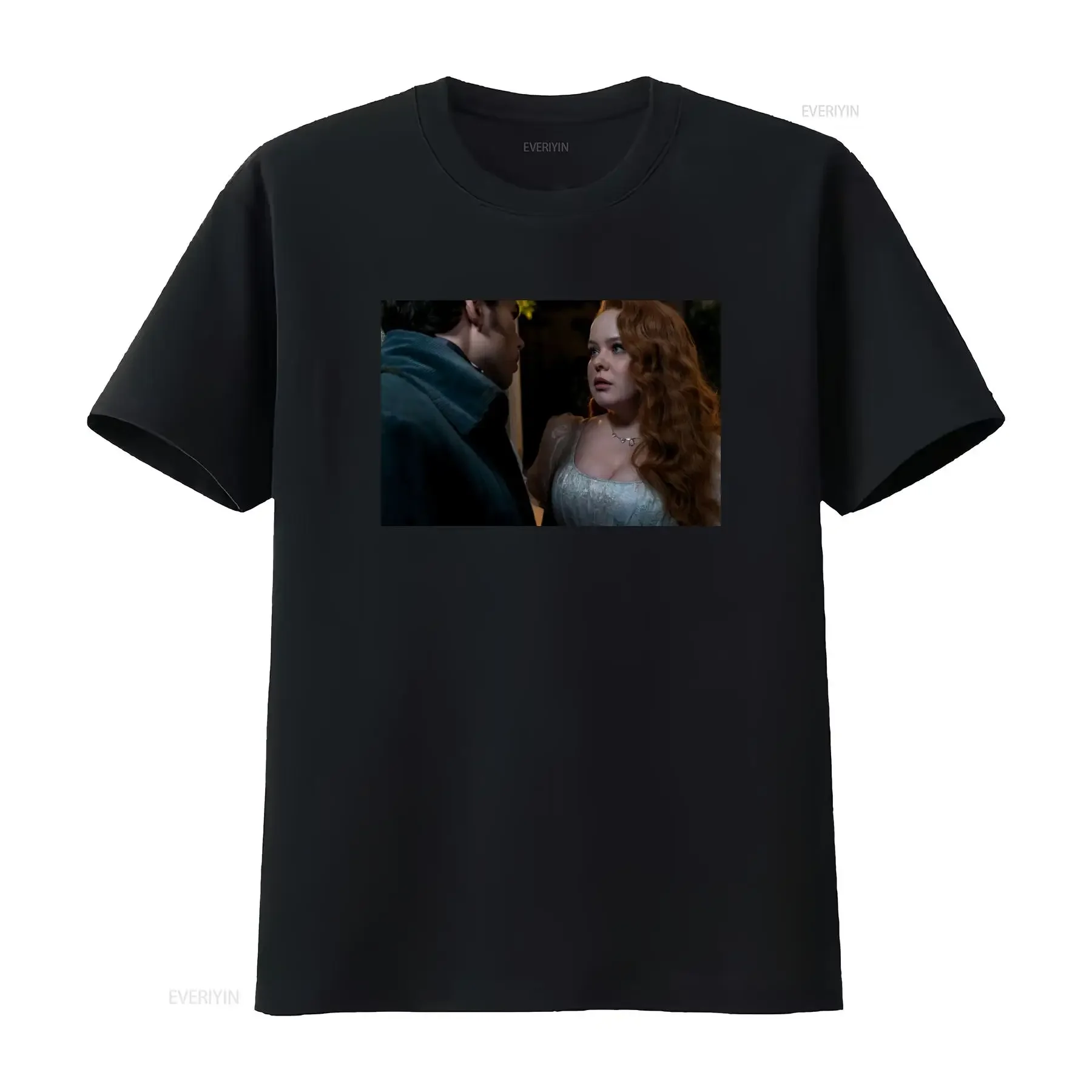 Colin Luke Newton and Penelope Nicola Coughlan Polin Season Print T Shirt Fashion Novelty TV Show Inspired vintage Washed