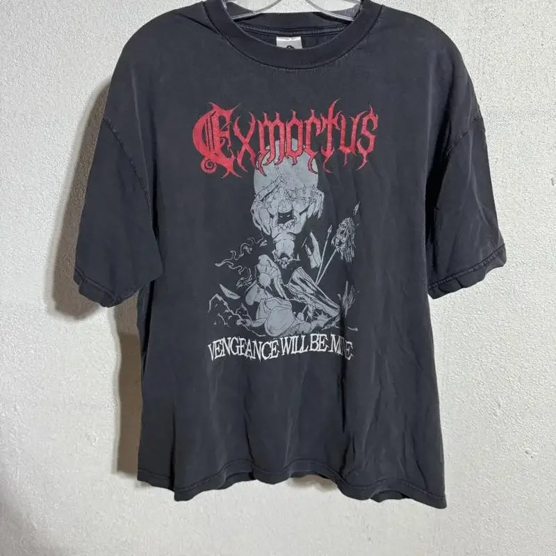 Vintage 2007 08 In Hatred Äôs Flame T Shirt Xl Thrash Death Metal Band Revocation