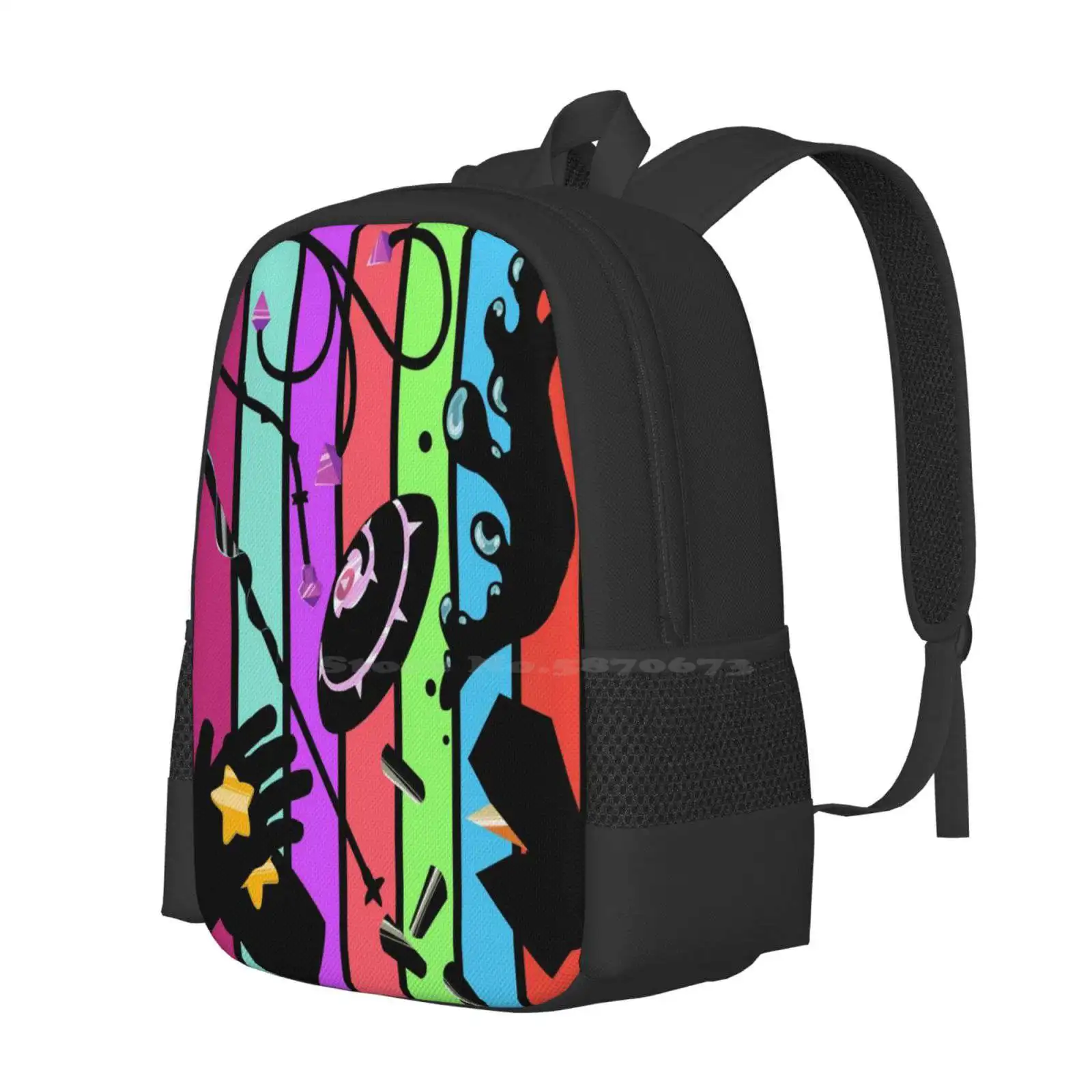 Weapons And Things School Bags For Teenage Girls Laptop Travel Bags Steven Universe Crystal Gems Homeworld Gems Gem Weapons