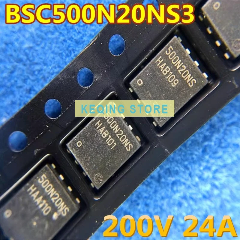 10PCS Used+Not NEW+Send after Measure  BSC500N20NS3G