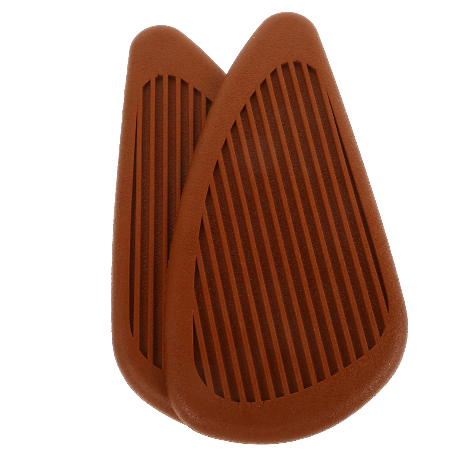 

1Pair Motorcycle Fuel Tank Pads Non-Slip Rubber Cover Sticker Durable Protective Gas Tank Pad Decal for Riding Safety