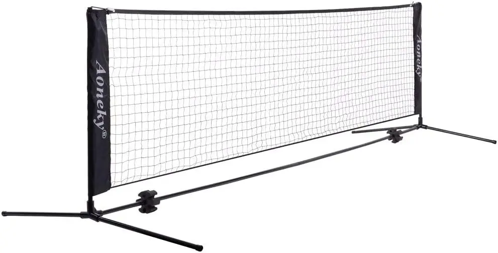 18FT Portable Multi-Sport Net: Tennis, Pickleball, Soccer - Easy Setup, Carry Bag Included