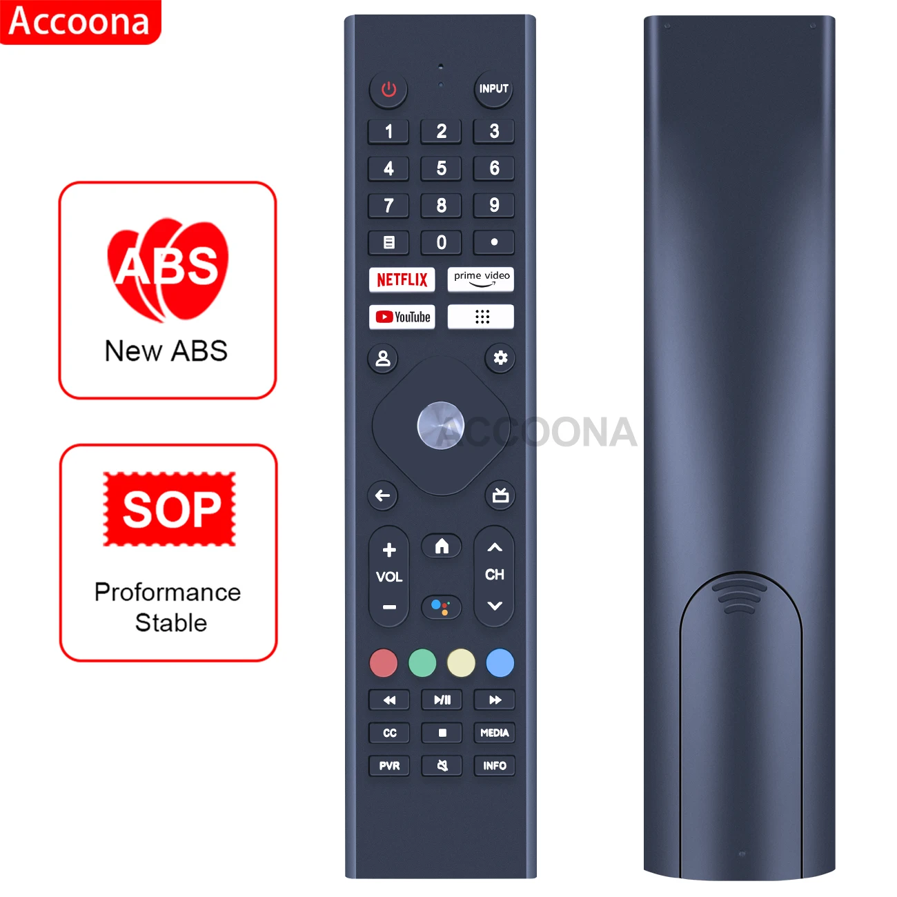 Voice Remote control ERF4601AN 4K for NOBLEX smart tv