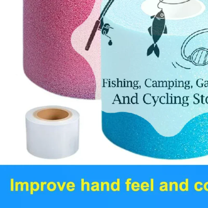 1/2 Rolls Anti-slip Tennis Badminton Grip Tape Athletic Sponge Pre Wrap Tape Racket Grip Priming Cushioning Tape