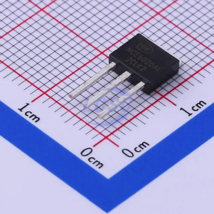 1PCS NCE6020AI 60V 20A 35mΩ@10V,20A 45W 2.5V@250uA 1 N-Channel TO-251 MOSFETs ROHS