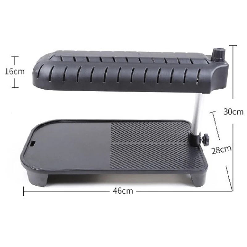 Horno eléctrico multifuncional infrarrojo para el hogar, parrilla interior sin humo, bandeja antiadherente para hornear, barbacoa, XY-00166 de 1390W