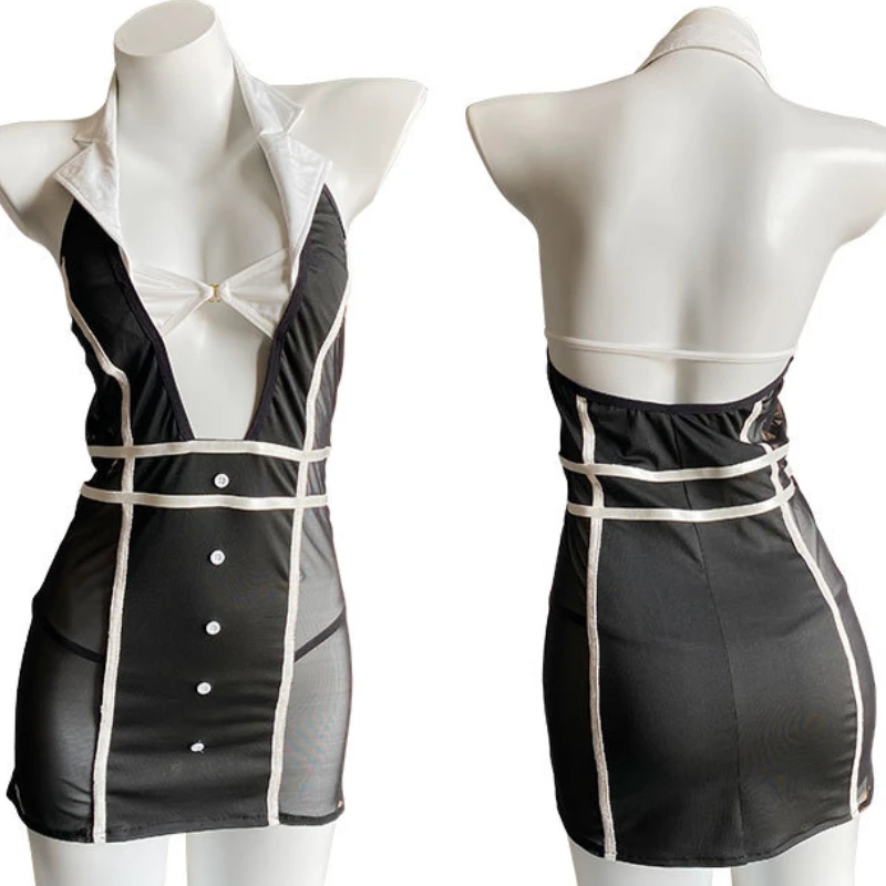 여성 란제리 이국적인 세트 홈 잠자는 잠옷 복장 스타킹 강사 경찰 경찰관 코스프레 역할 놀이 유니폼