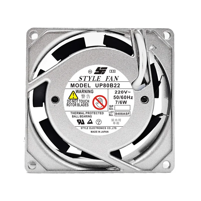 

Вентилятор охлаждения S+ STYLE FAN UP80B22 220В 7/6Вт