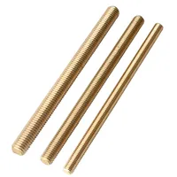 1~10pcs  M2 M2.5 M3 M4 M5 M6 M8 Brass Tooth bar screw rod full thread screw Threaded Rod