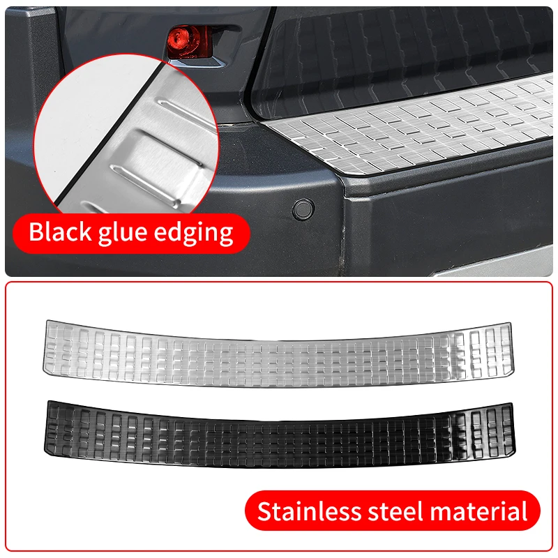 For Toyota Land Cruiser 250 2024 Threshold Accessories Prado LC250 Trunk Tailgate Door Guard Pedal Cover Decoration Body Kit