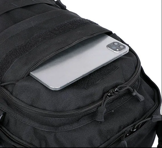 Tactical Camo Backpack MOLLE Military Assault Rucksack Waterproof Hiking Camping Hunting Travel Outdoor Sports Daypack For Men