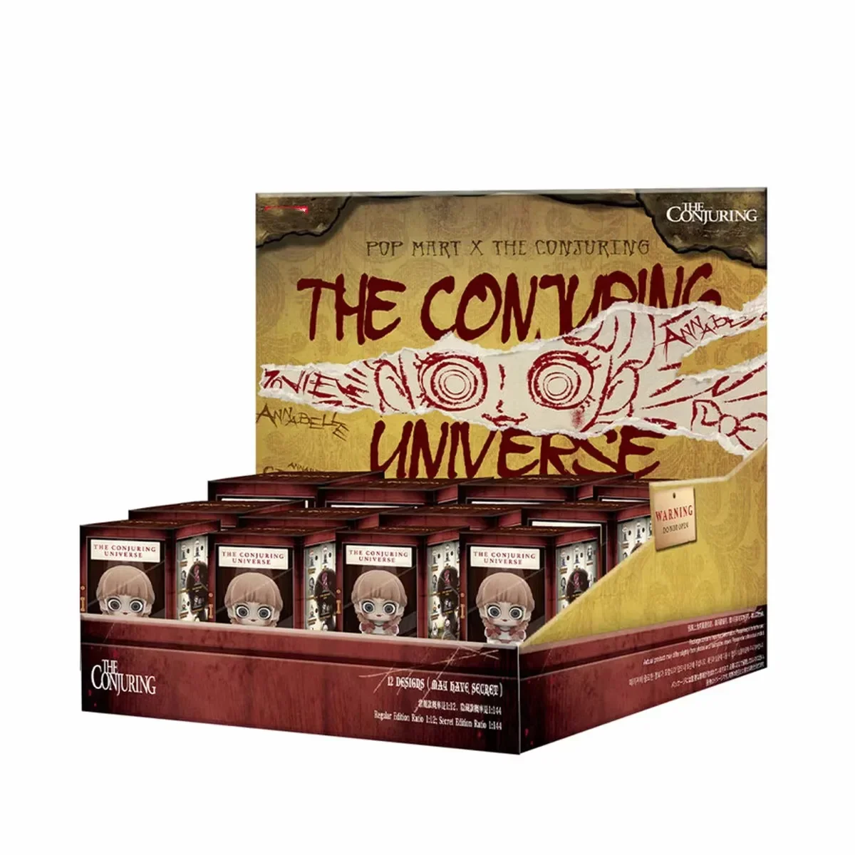 Genuine POP MART The Conjuring Universe Blind Box Unbox Annabelle