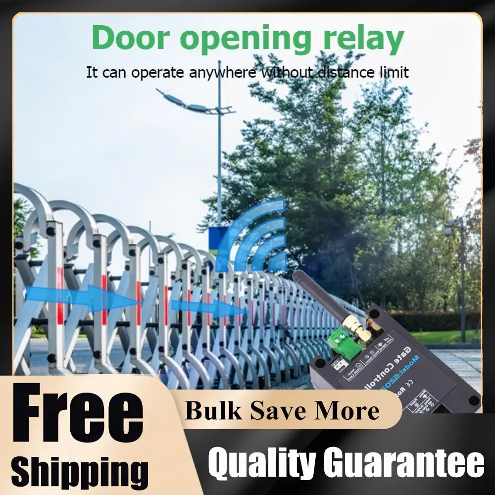 Wireless Remote Control Door Access Long GSM Gate Opener Relay Switch Door Access Wireless Door Opener