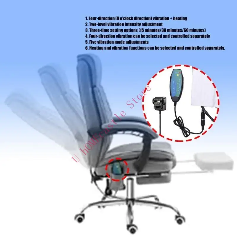 63HF 100-240V Vibrations Motor Set Massagers Movement Motor for Massage Chair Accessory