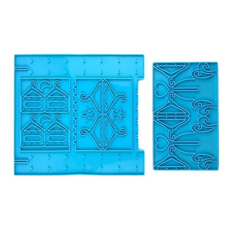 

Drop Molds Diy Earrings Display Storage Rack Jewelry Hanger Silicone Mold