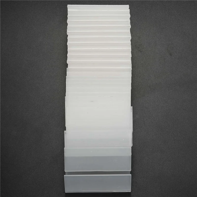 

120Pcs Sign Display Holder Price Name Card Tag Mini Sign Label Counter Top Stand Case 6Cm X 4Cm