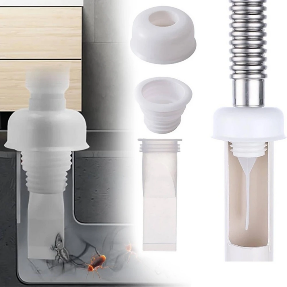 Silicone Anti-odor Floor Drain Cover Shower Drain Sink Sealing Ring 40/50/70mm Toilet Sewer Floor Drain Plug Kitchen Accessories