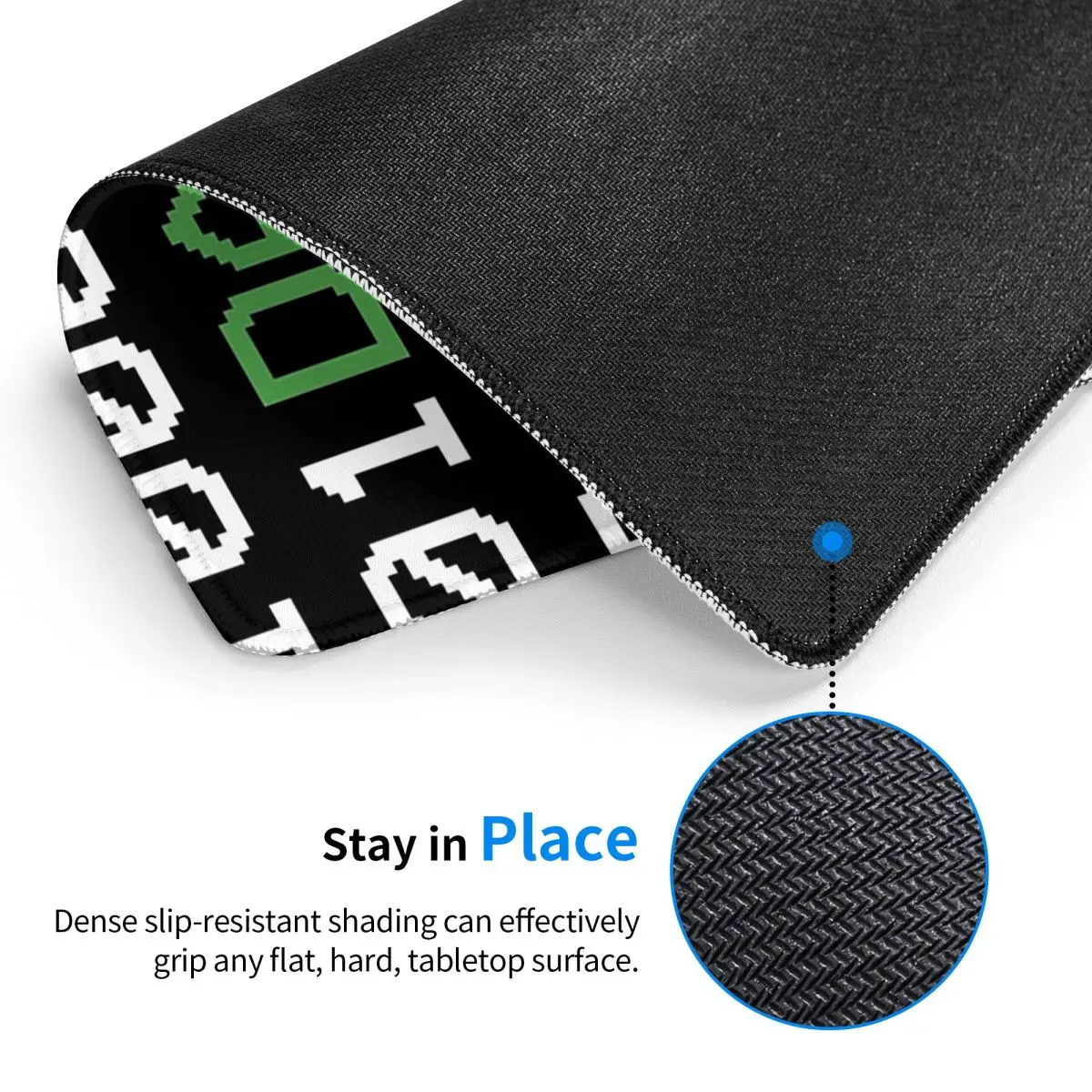 Hacker Code Binary Code Geek Science Computer Multi-size Mouse Pad Computer Keyboard Mouse Mat Gaming PC Laptop Desk Mat