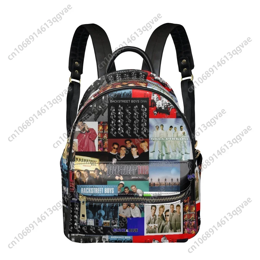Hot Band Backstreet Boys BSB Backpack Womens Men Personalized Double Shoulder Bag Business Travel Bookbag Rucksack Gift Daypack