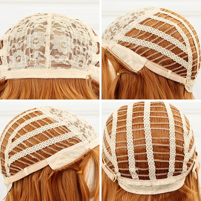 لعبة Genshin تأثير شعر مستعار تأثيري Collei العشب الأخضر شعر مستعار اصطناعي تجهيزات حفلة الهالوين ألياف الشعر الاصطناعية مقاومة للحرارة شبكة الورد #6