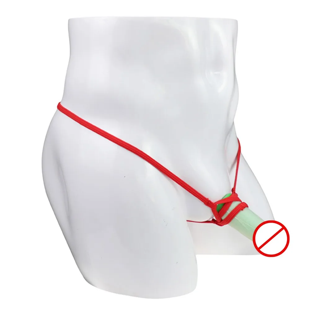 Tanga Sexy transparente para hombre, Tanga de tentación erótica ultrafina, Bikini, parte trasera en T