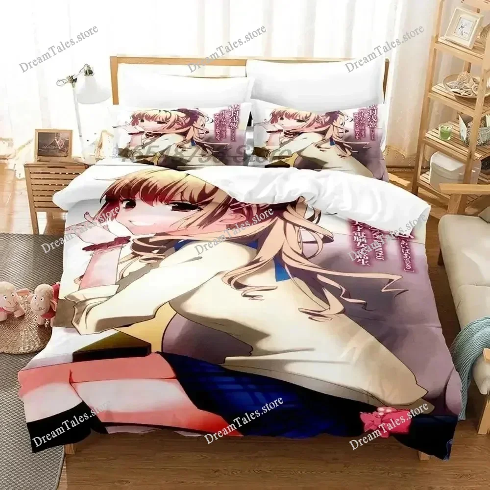 

3D Printed Anime STRIKE THE BLOOD Bedding Set Boys Girls Twin Queen Size Duvet Cover Pillowcase Bed Kids Adult Home Textile963
