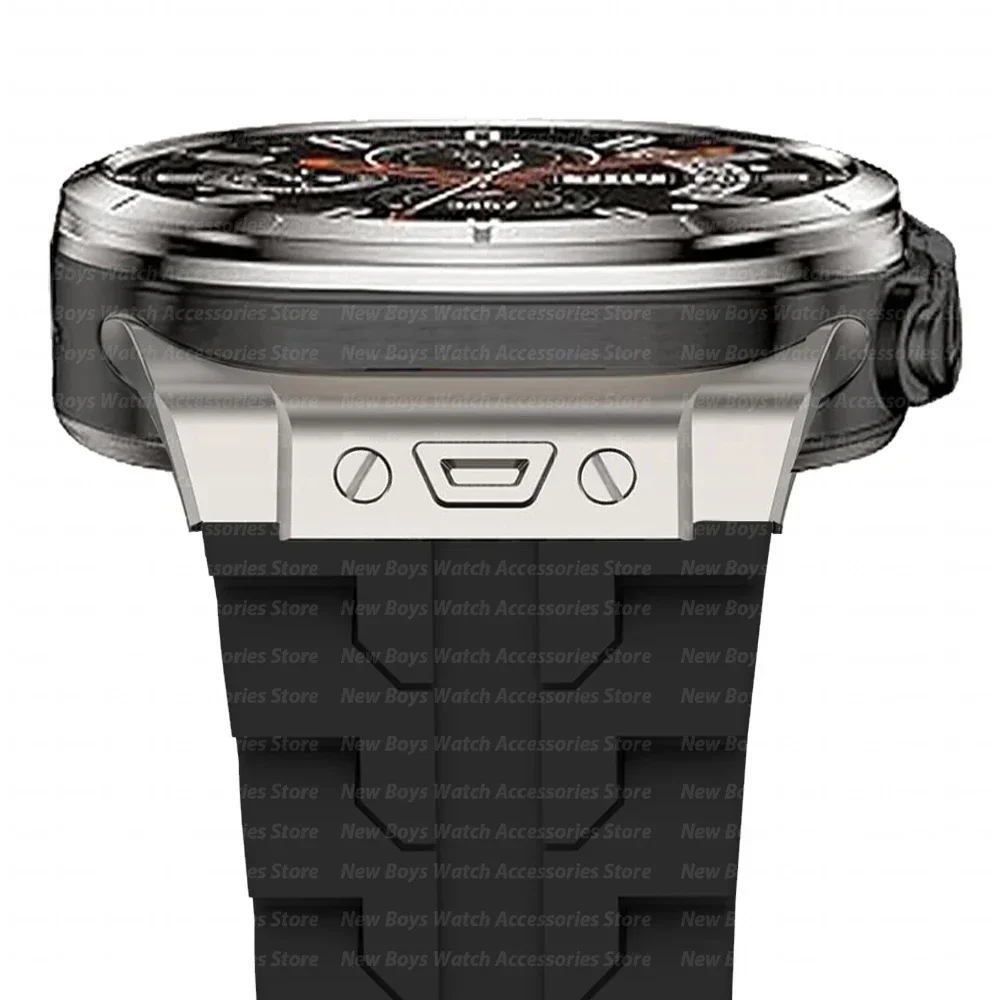 

Silicone band for Samsung Galaxy Watch 7 Ultra 47mm stainless steel men strap for SAMSUNG GALAXY 47 ULTRA sports bracelet correa