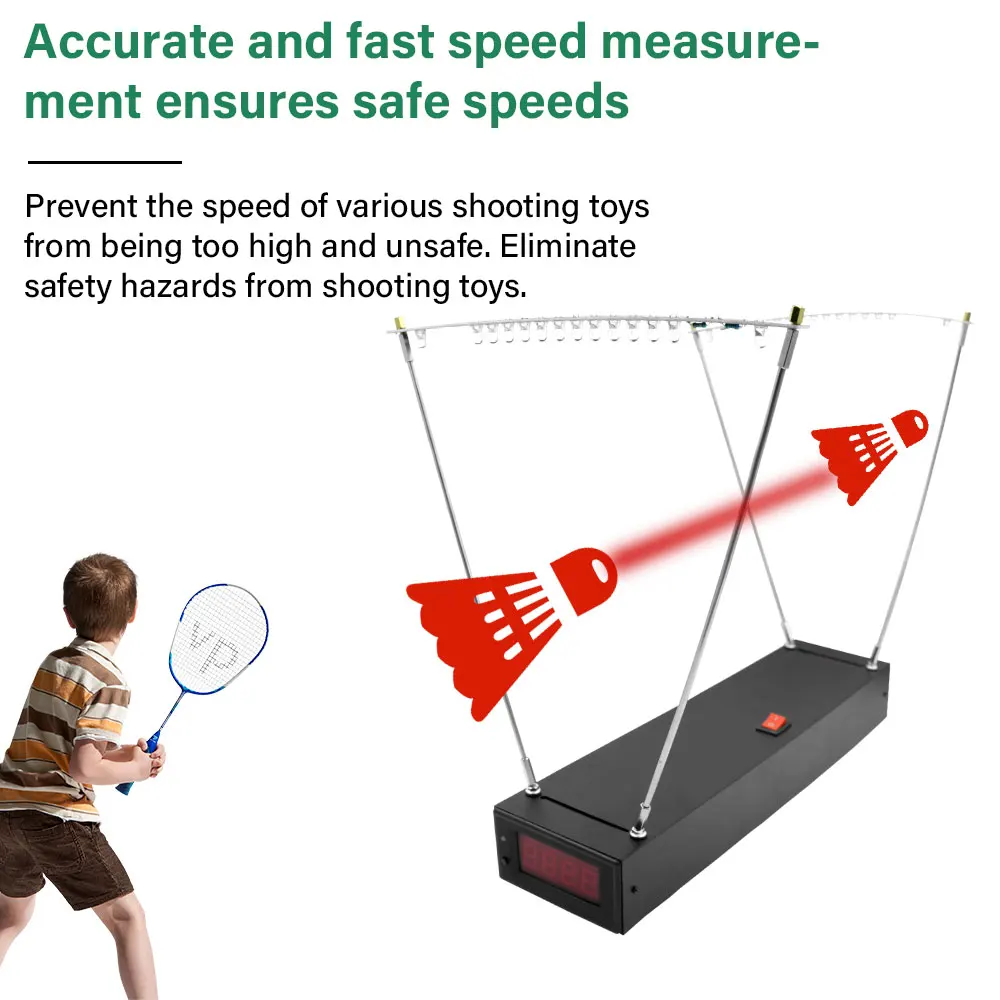 Wireless 30-9999 FPS Ballistic Chronograph Speed Meter, Portable Velocimetry Device for Slingshot Enthusiasts & Shooting Sports - view 2