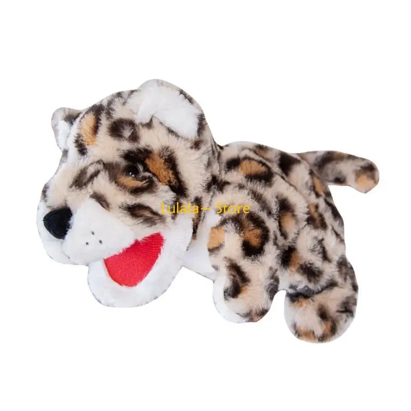 Y4QA Handpop Speelgoed Knuffel Pluche Jungle Dierenpop Handpop voor Kleuterschool Peuter Ouders Storytelling Props