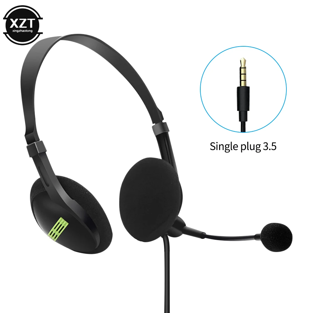 Nieuwe Usb Bedrade Callcenter Clear Voice Office School Pc Gaming Microfoon Computer Headset Volume Ruisonderdrukking Geluid Oortelefoon