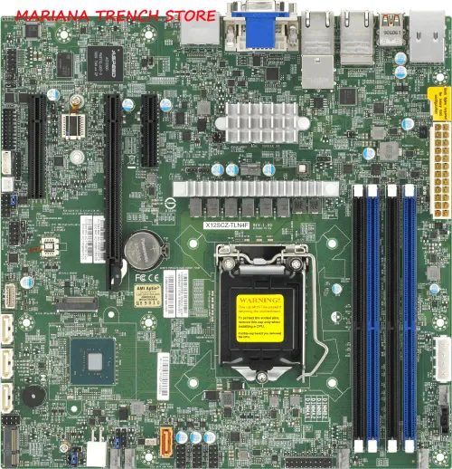 

X12SCZ-TLN4F для высокопроизводительной встроенной материнской платы Supermicro 10-го поколения. Процессоры Core i9 i7 i5 i3 Xeon W-1200