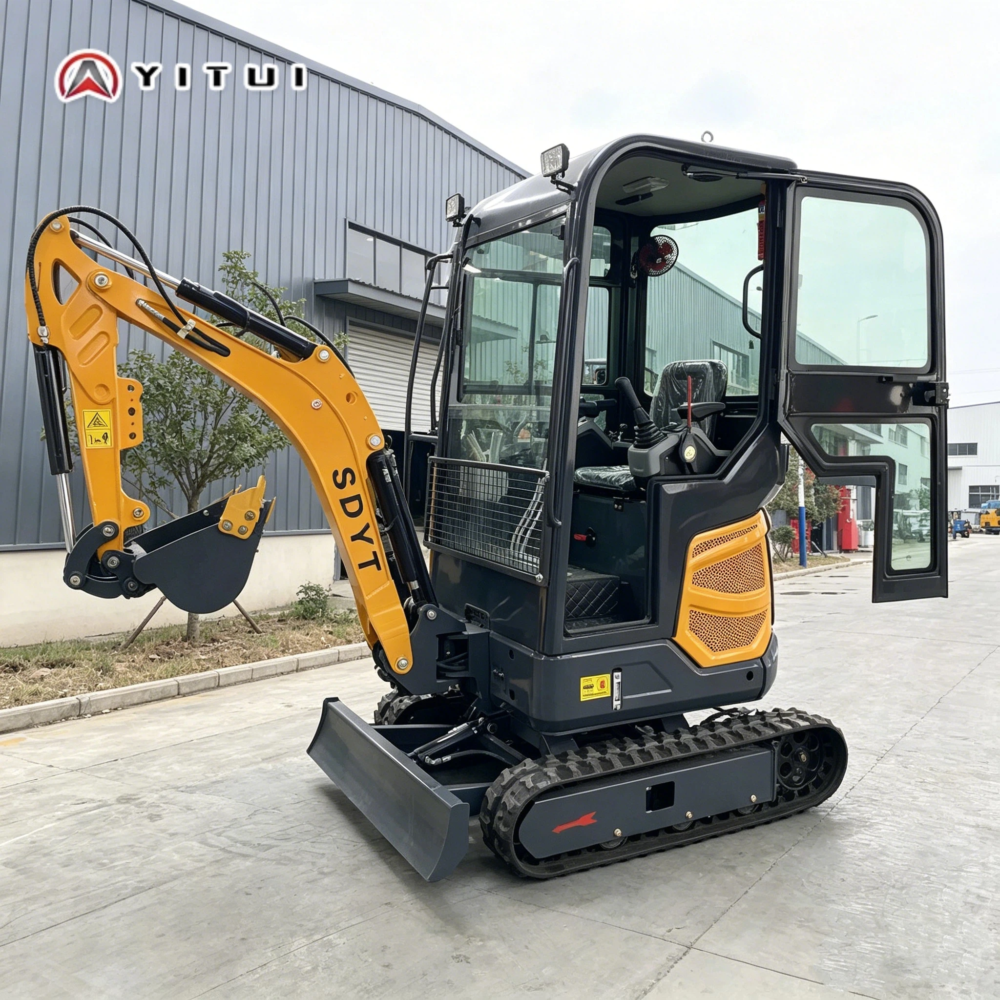 

2026 Factory Direct Sales 2 Ton Of Euro 5 Standard Small Excavator Kubota Engine Arm Side Swing Small Excavator Customized