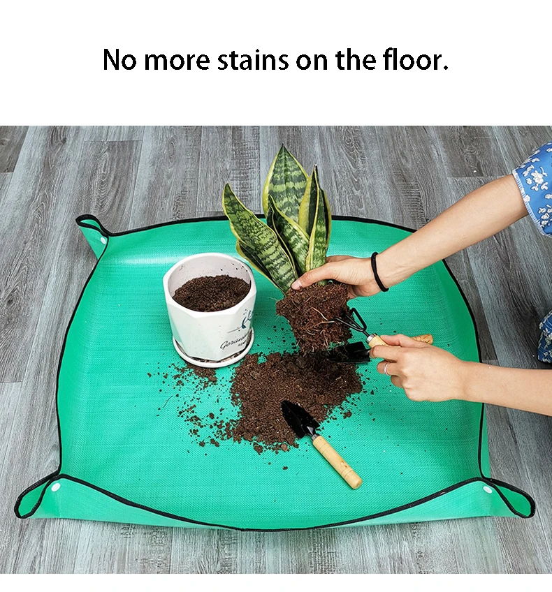 

Planting mat gardening potting mat foldable gardening plant mat waterproof mat flower pot mat gardening supplies 50-100cm