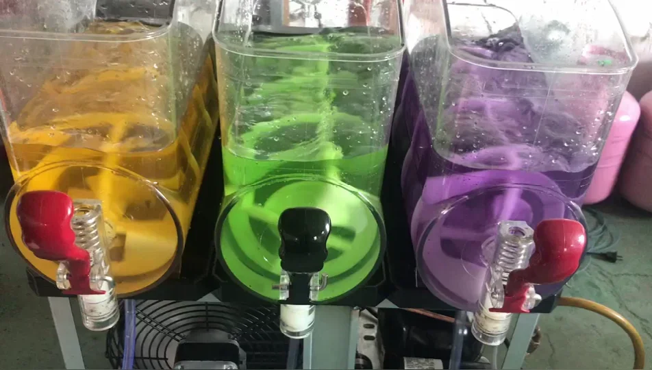 

3X12L Ice Slash Machine for Juice Commercial Slush Machine for Sale