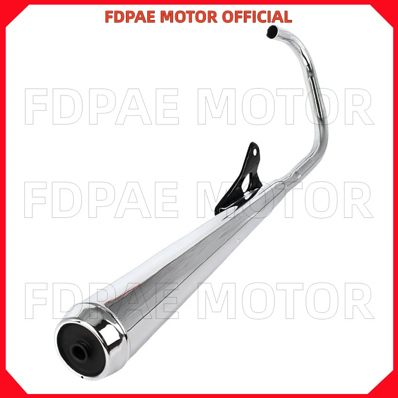 Muffler Exhaust Pipe for Wuyang Honda Cg125 Wh125-3