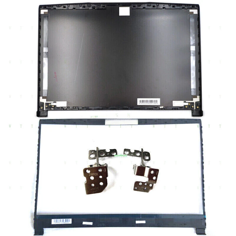 

W новая задняя крышка ЖК-дисплея, передняя панель и петли для MSI GF63 8RC GF63 8RD MS-16R1 GF63